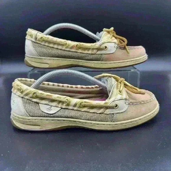 Sperry boat shoes ladies size 7.5M golden accents single eye - Picture 1 of 9